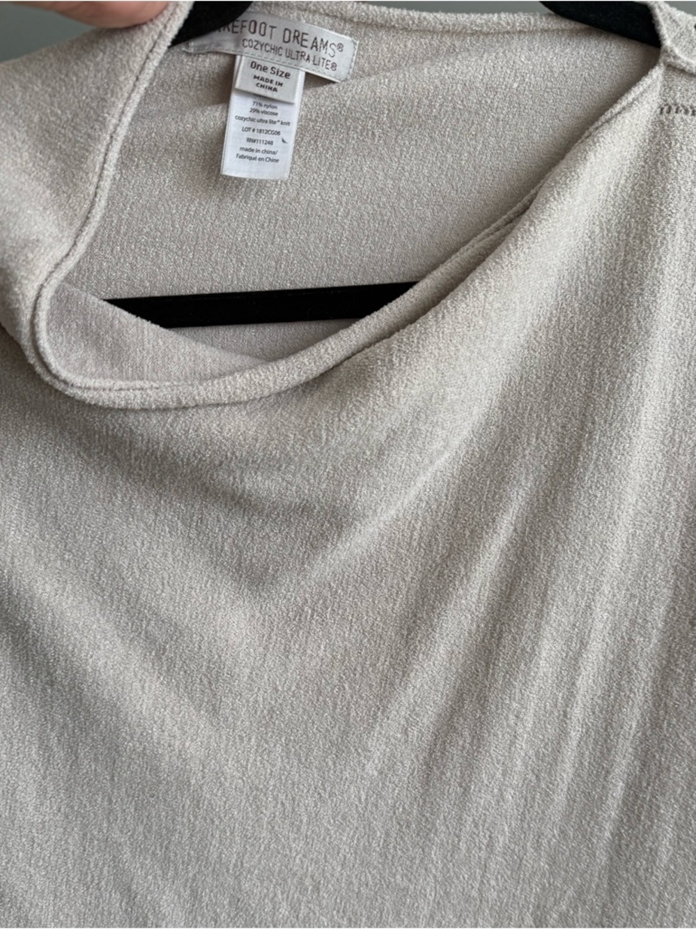 Barefoot Dream CozyChic Ultra Lite Poncho One Size - Picture 12 of 12